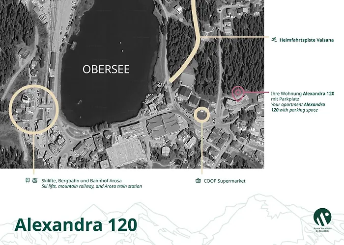 公寓 Alexandra 120 By Vacations, Renoviertes Mit Bergblick & Parking Im Zentrum 阿罗萨